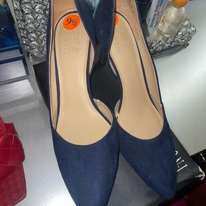 Navy Blue Heels